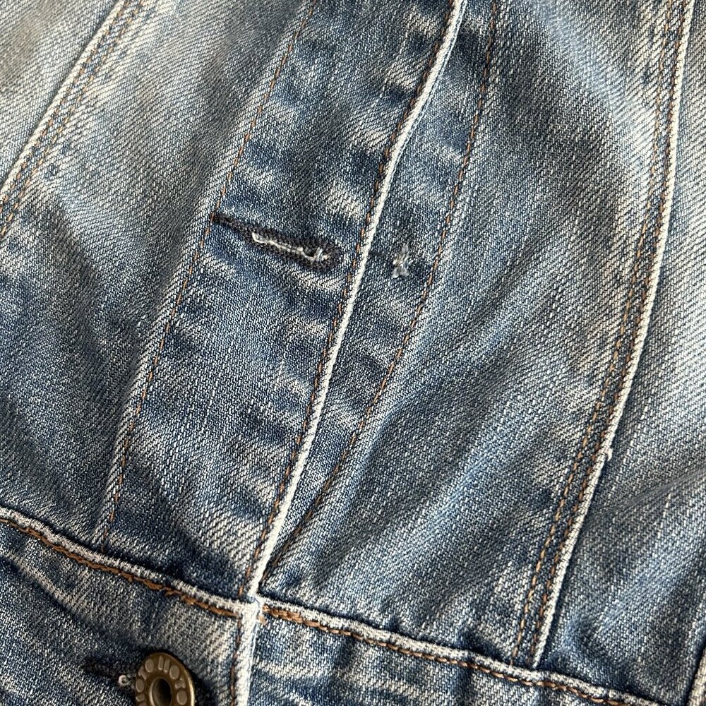 Topshop moto Denim Jacket ALT ASO Hermione Granger - Picture 8 of 11